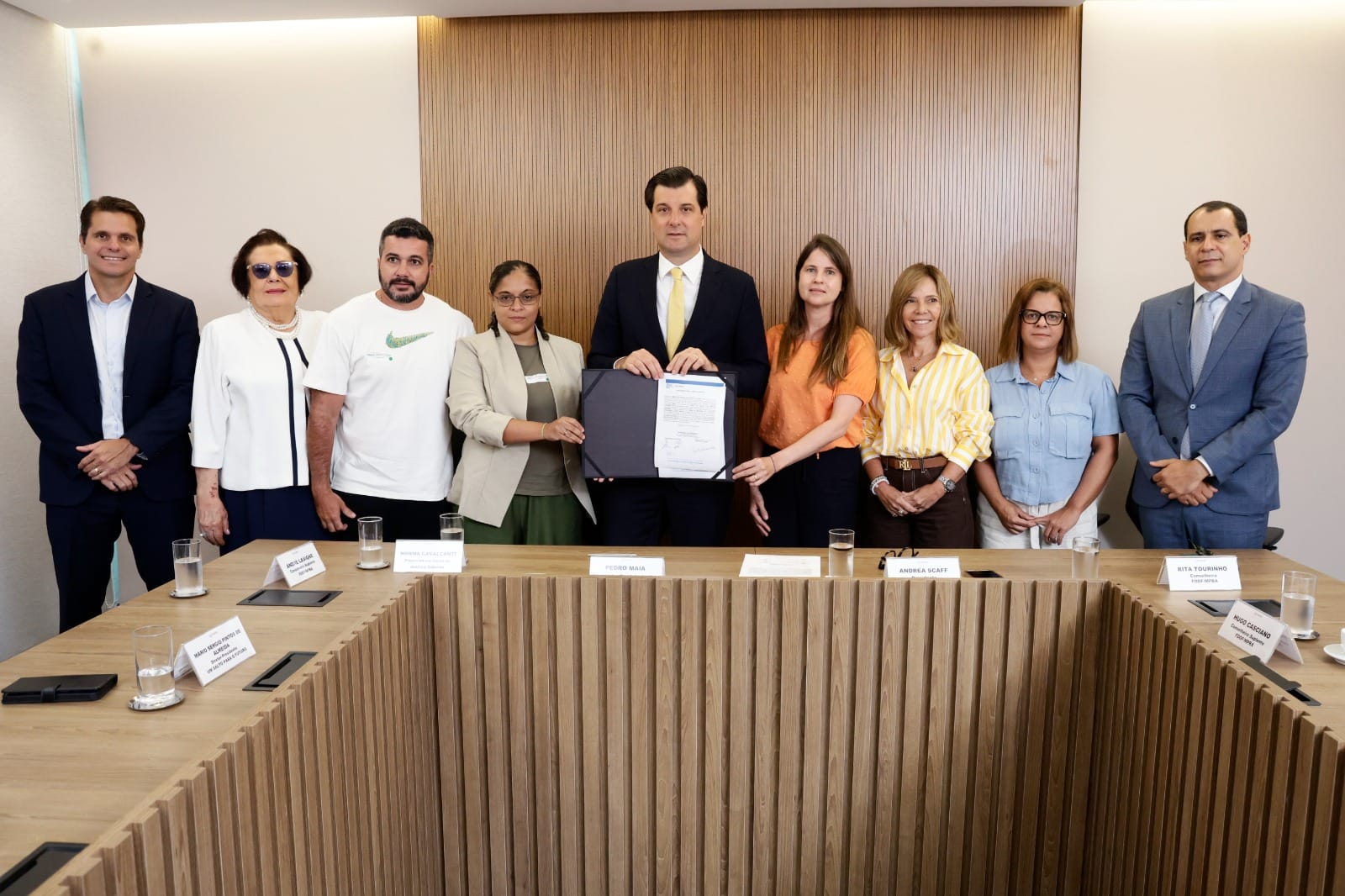 Termo de Parceria com o Fundo de Defesa dos Direitos Fundamentais